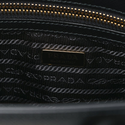 Prada Saffiano Lux Micro Galleria Shoulder Bag Black 5 of 11
