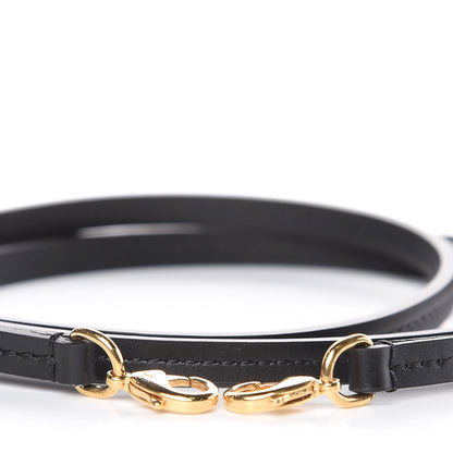 Louis Vuitton Calfskin Eye Trunk Case Strap Black 3 of 3