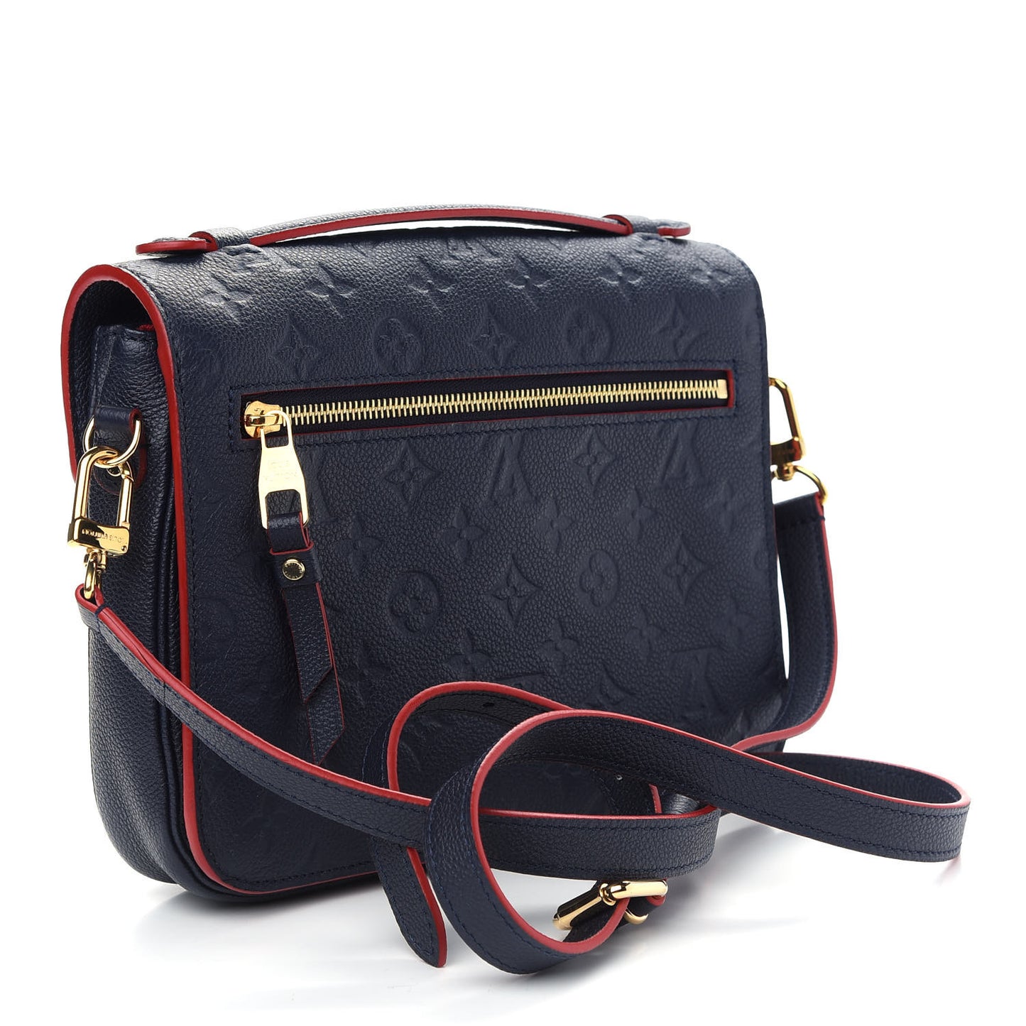 Empreinte Pochette Metis Marine Rouge