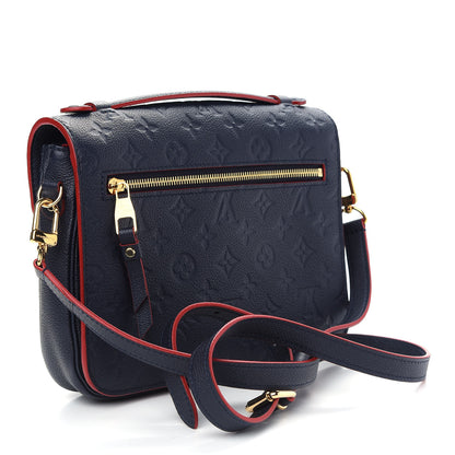 Louis Vuitton Empreinte Pochette Metis Marine Rouge 3 of 9