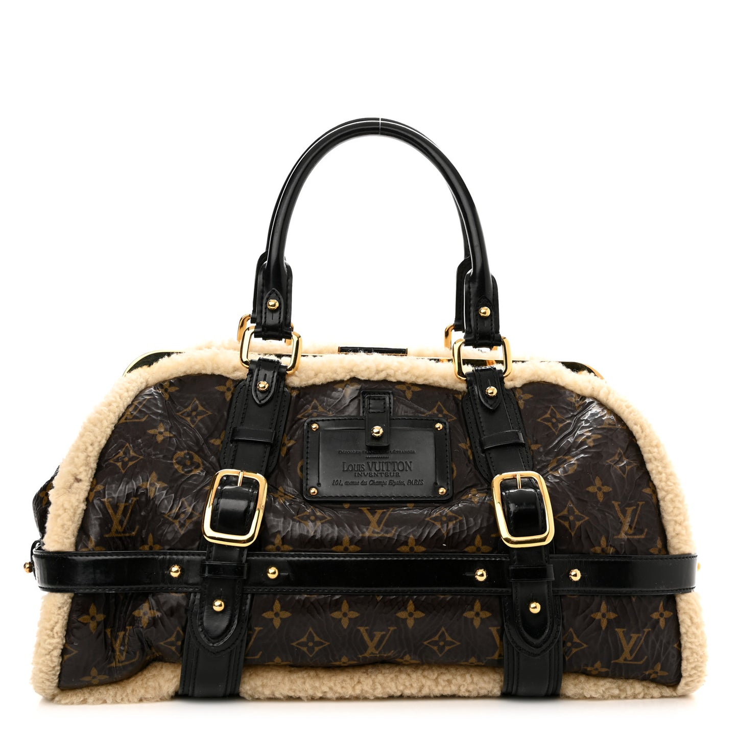 Monogram Shearling Storm Bag