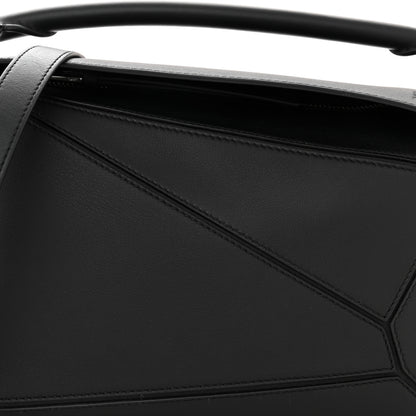 Loewe Calfskin Small Puzzle Bag Black 7 of 10