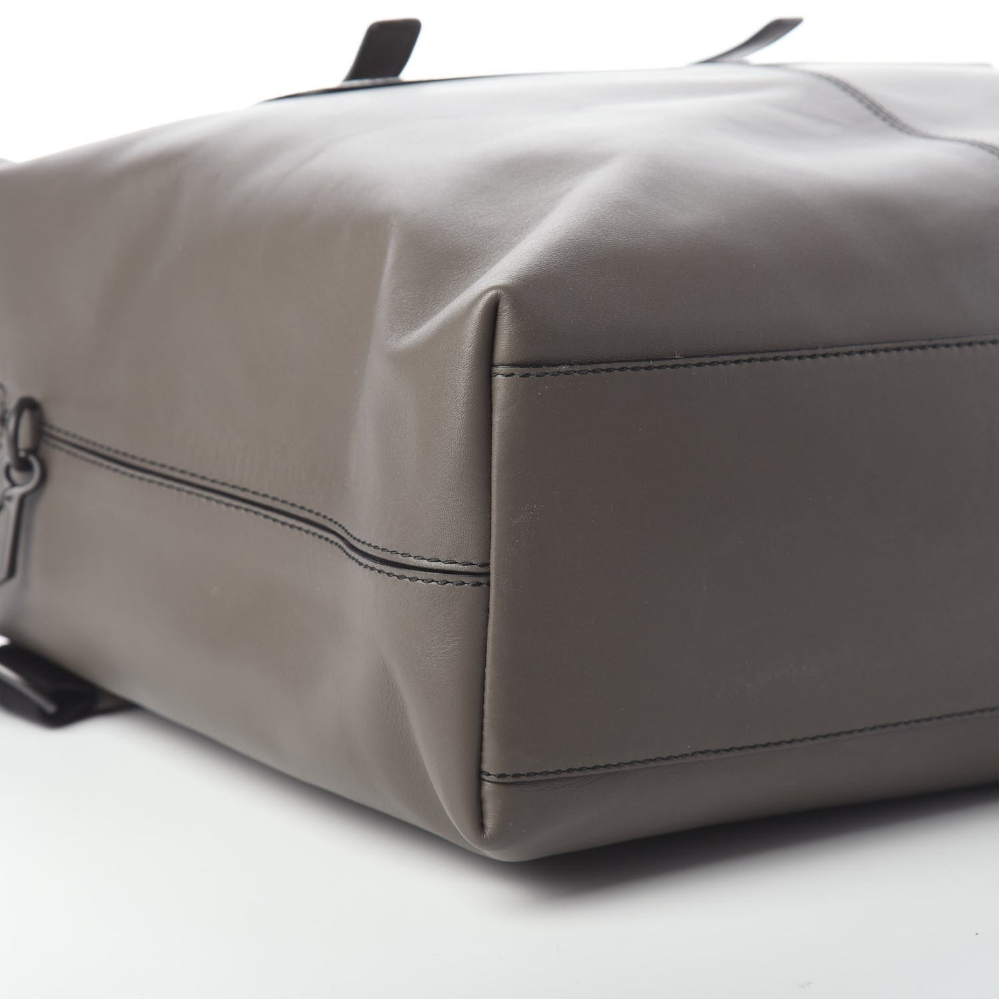 Calfskin Intrecciato Oculus Duffel Bag New Steel