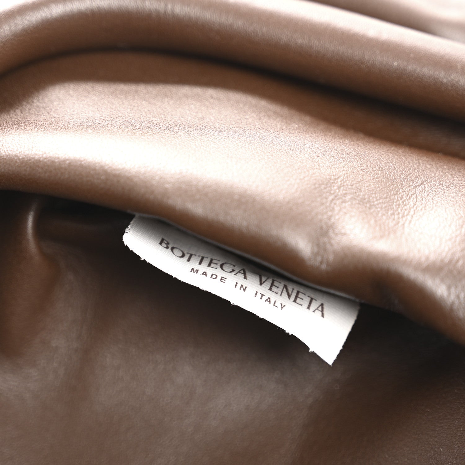 Bottega Veneta Smooth Butter Calf The Pouch Oversized Clutch Brownie 7 of 14