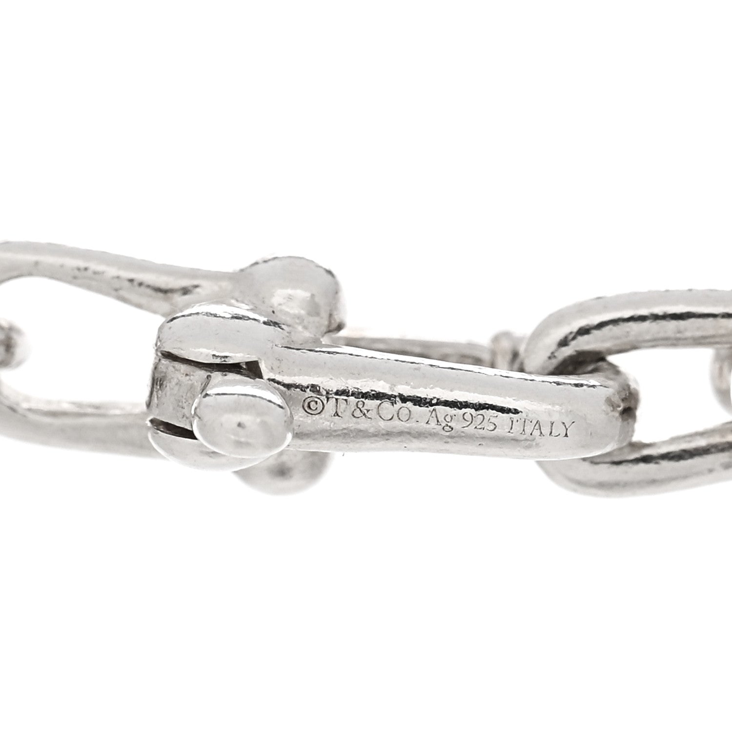 Tiffany Sterling Silver Micro HardWear Link Bracelet 3 of 3