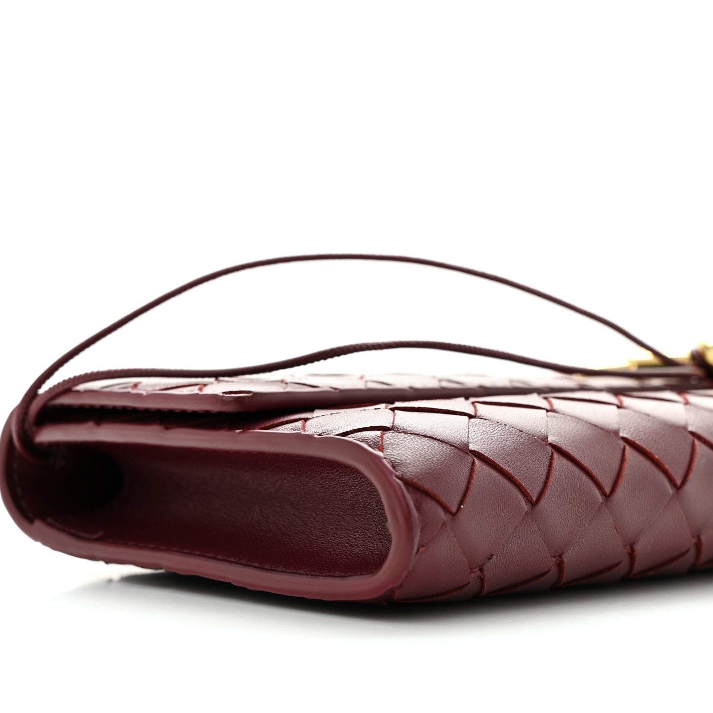 Nappa Intrecciato Long Andiamo Top Handle Clutch Barolo