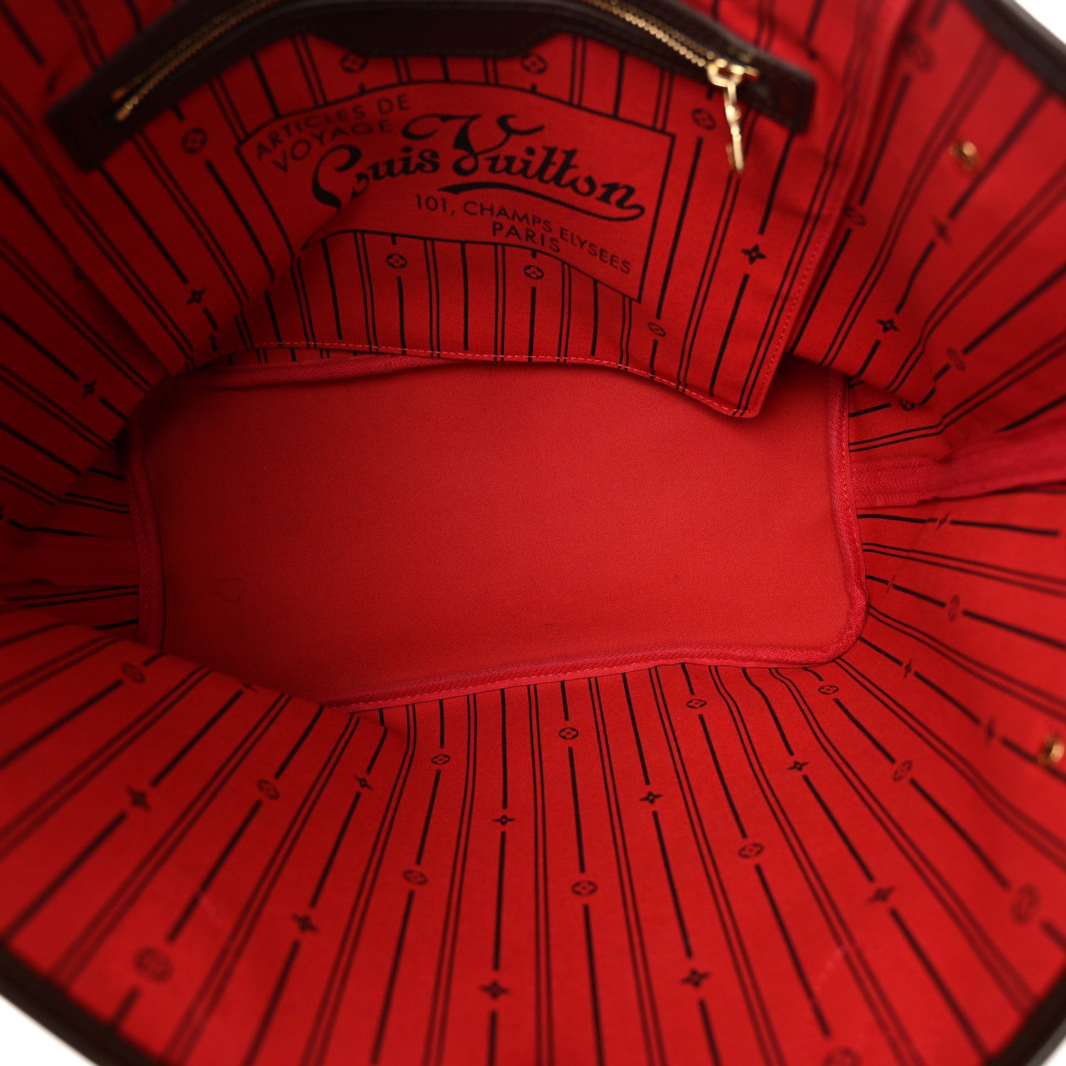 Louis Vuitton Damier Ebene Neverfull MM 5 of 8
