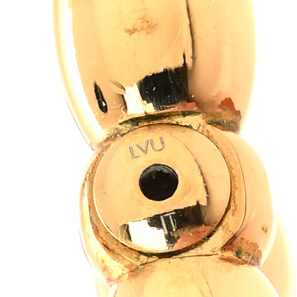 Louis Vuitton Pearl Louisette By Night Earrings Gold 4 of 4