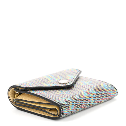 Louis Vuitton Monogram LV Pop Zoe Wallet Blue 4 of 11