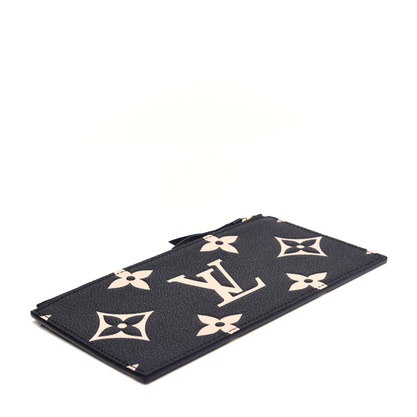 Empreinte Monogram Giant Crafty Pochette Felicie Black Creme