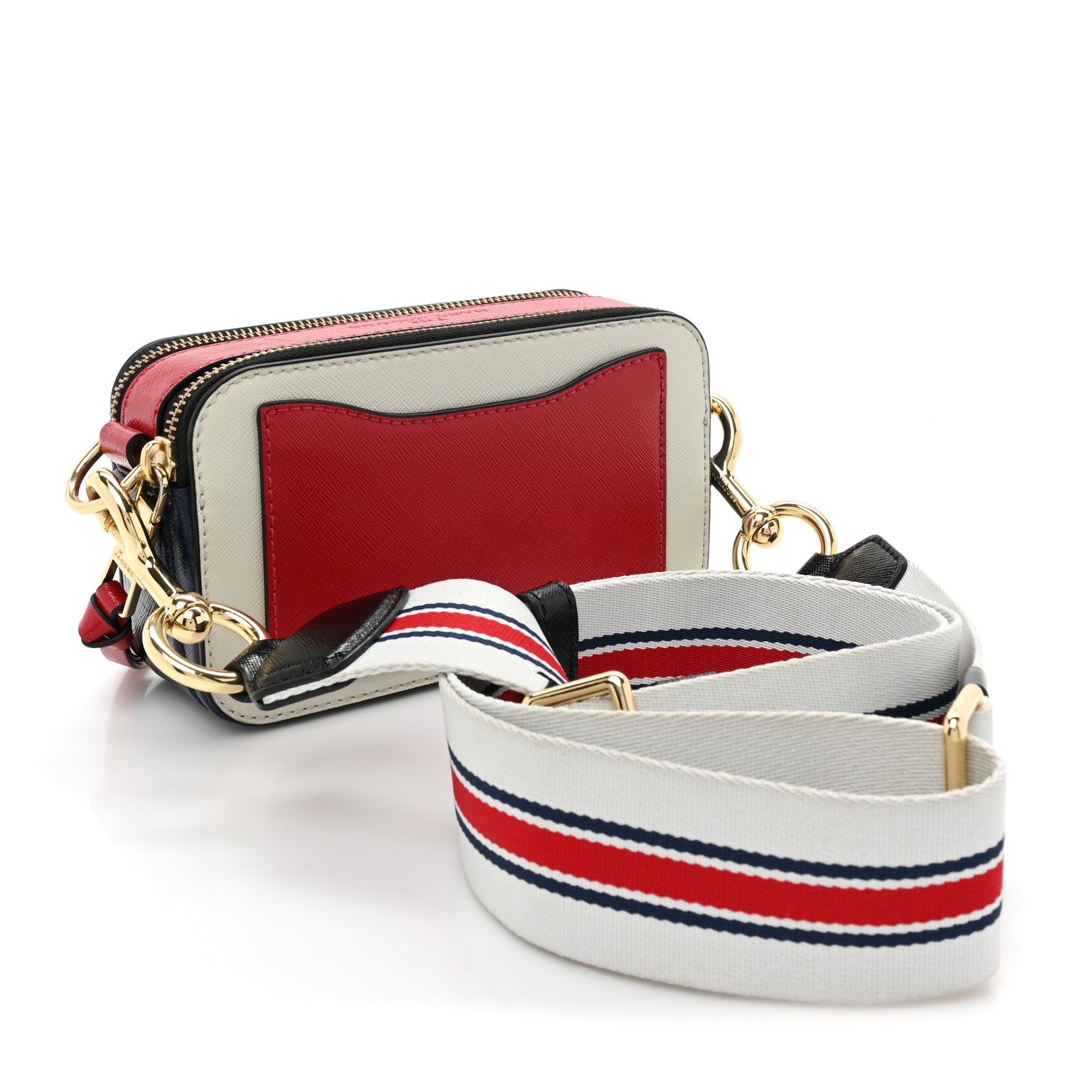 Marc Jacobs Saffino Small Snapshot Camera Bag Coconut Multi 3 of 10