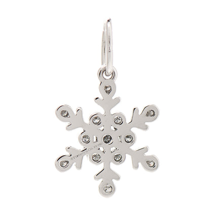 Tiffany Platinum Diamond Snowflake Charm 3 of 5