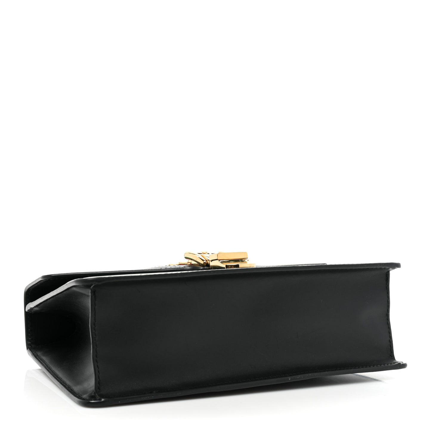 Calfskin Small Sylvie Shoulder Bag Black