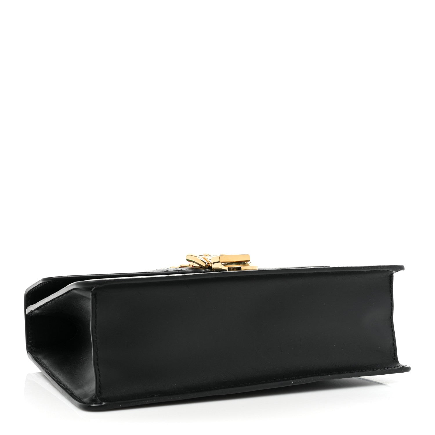 Gucci Calfskin Small Sylvie Shoulder Bag Black 4 of 14