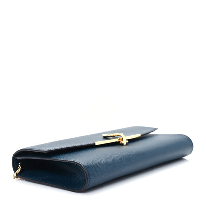 Salvatore Ferragamo Printed Calfskin Gancini Icona Mini Bag Blue 4 of 10