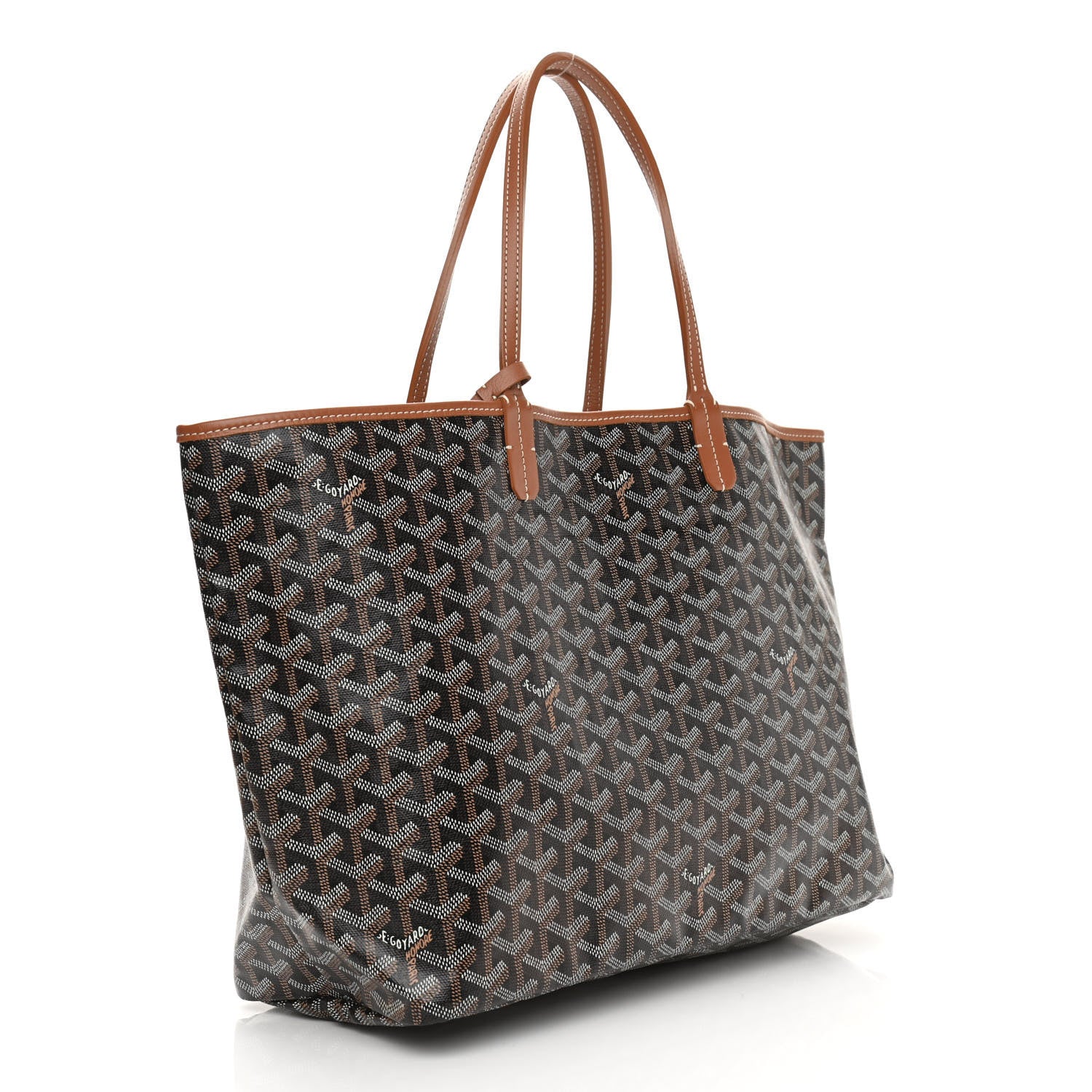 Goyard Goyardine Saint Louis PM Black Gold 4 of 11