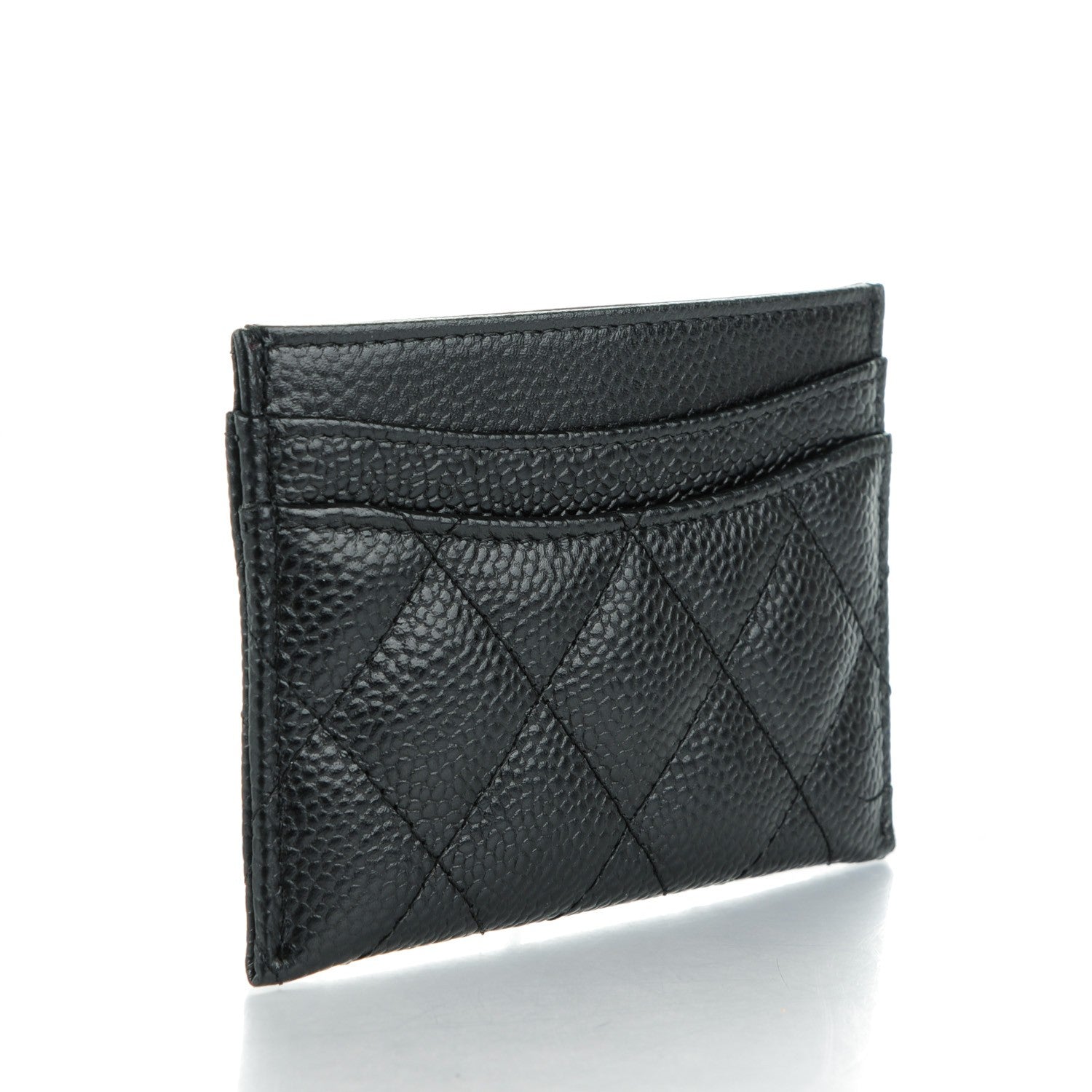 Chanel Caviar Quilted Card Holder Black 3 of 8
