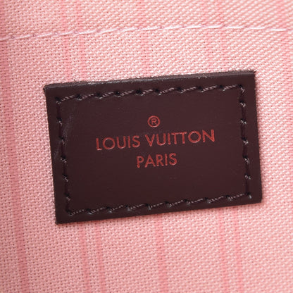Louis Vuitton Damier Ebene Neverfull MM GM Pochette Rose Ballerine 6 of 8