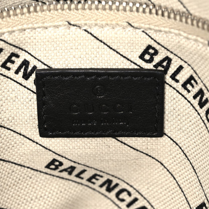 Balenciaga X GUCCI GG Supreme Monogram Neo Classic Silver Hardware City Beige Ebony 7 of 11