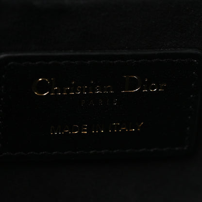 Christian Dior Lambskin Cannage Small Diortravel Vanity Case Black 6 of 6