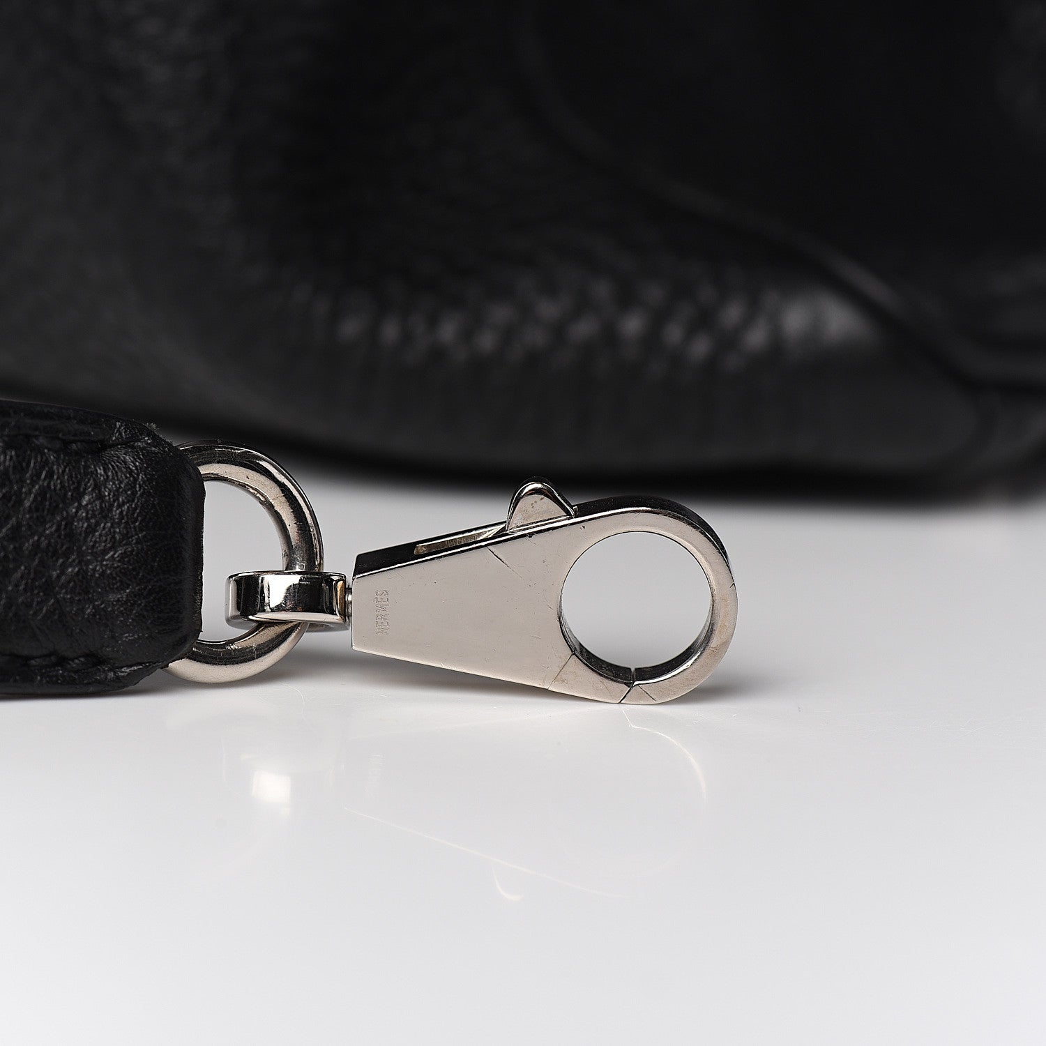 Hermes Taurillon Clemence Retourne Kelly 40 Black 16 of 34