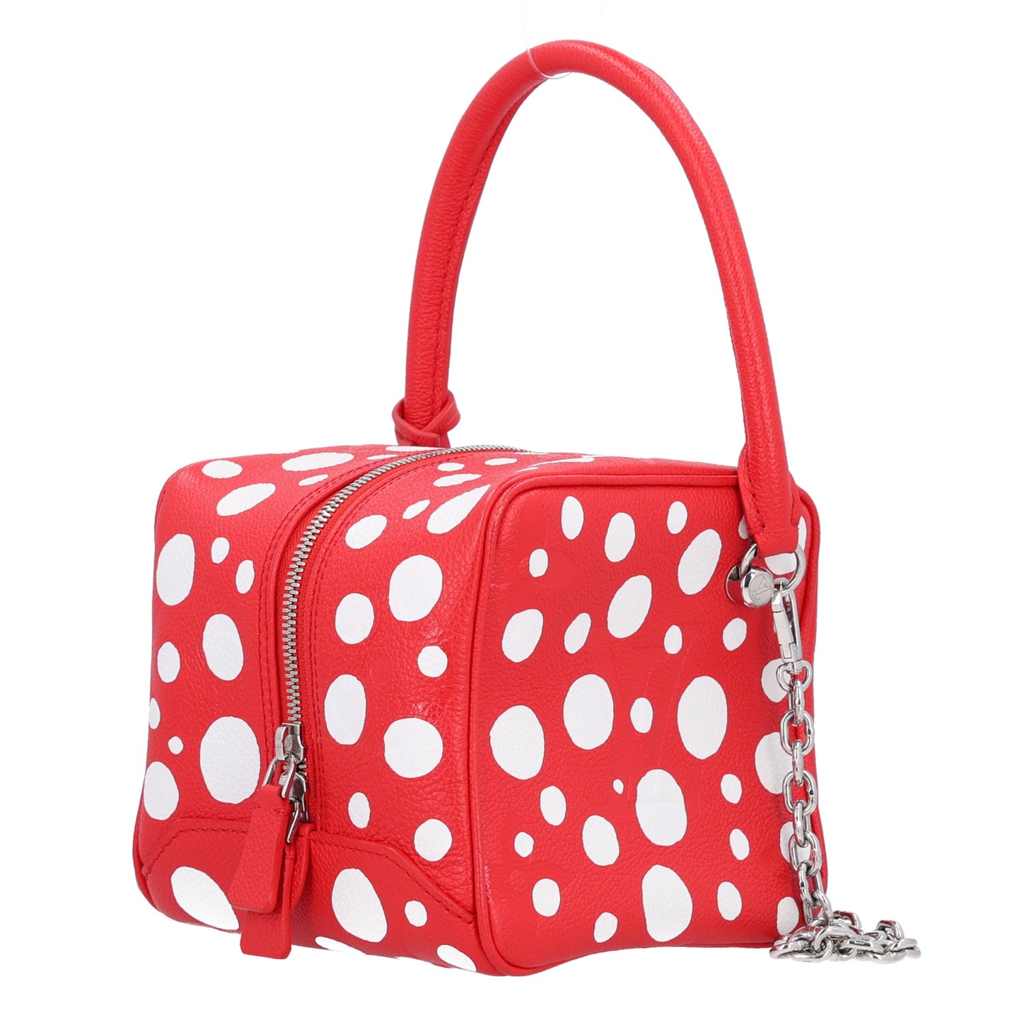 LV X YK Empreinte Square Bag Red White
