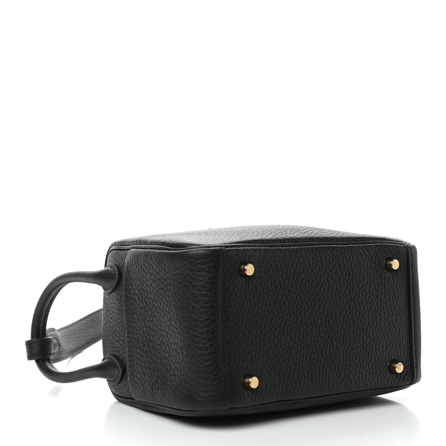 Hermes Taurillon Clemence Mini Lindy 20 Black 3 of 4