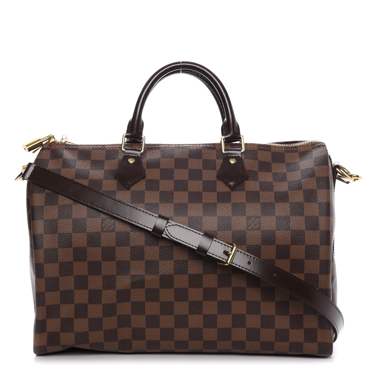 Louis Vuitton Damier Ebene Speedy Bandouliere 35 1 of 9