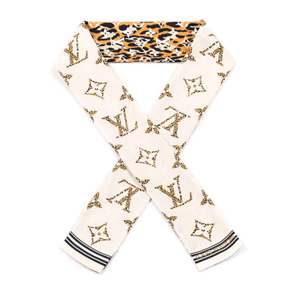 Louis Vuitton Silk Monogram Giant Jungle Bandeau Ivory 1 of 5