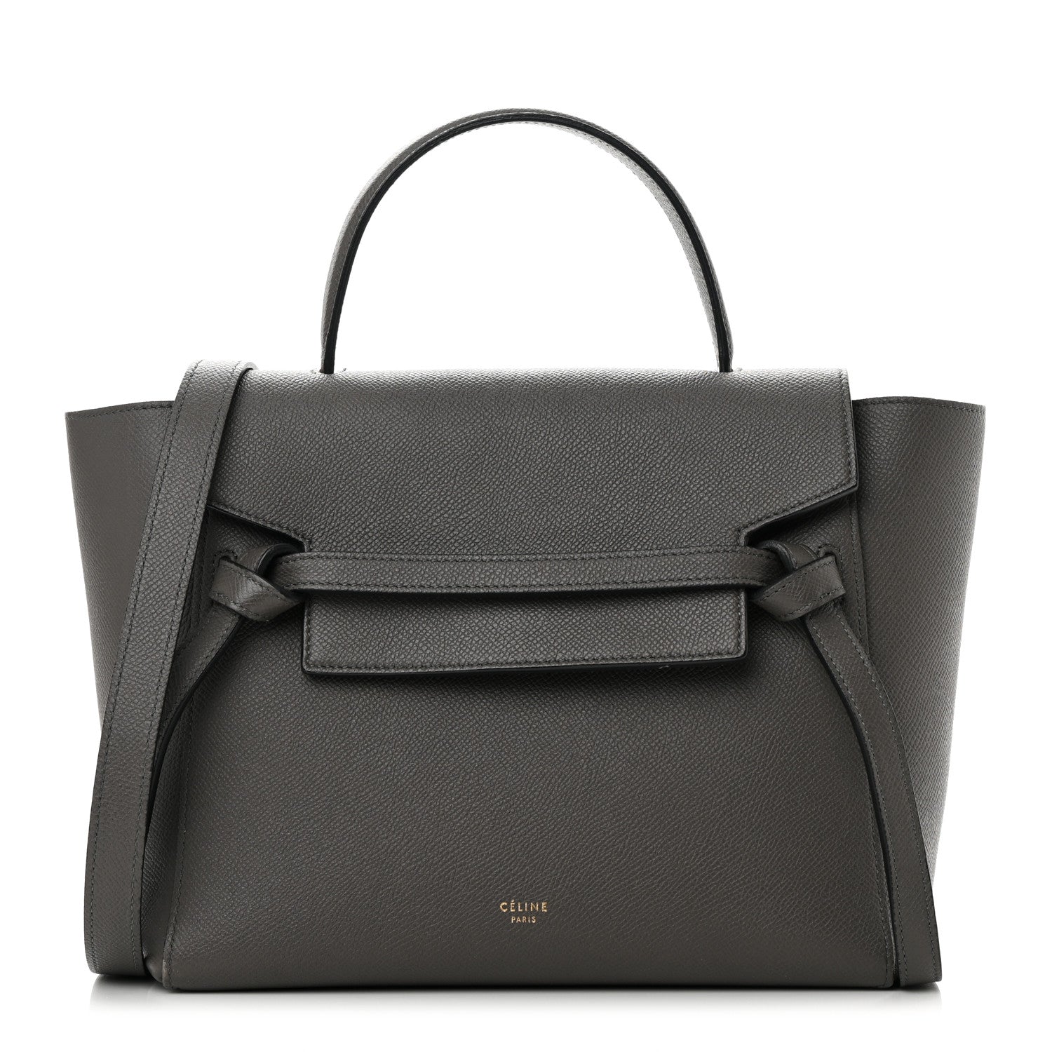 Celine Baby Grained Calfskin Micro Belt Bag Grey 1 of 18