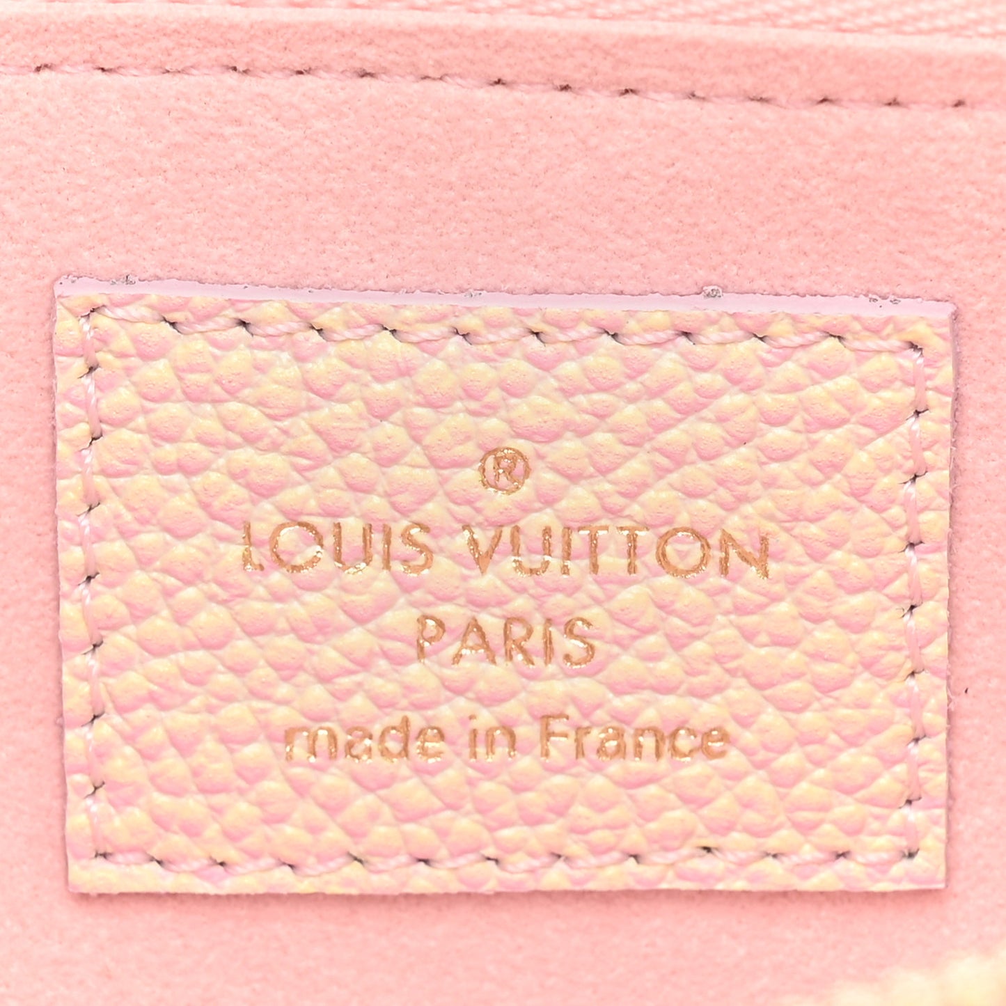Empreinte Monogram Summer Stardust Trio Pouch Pink Water Green Lilas