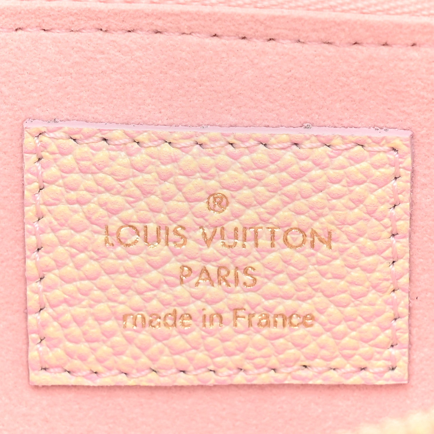 Louis Vuitton Empreinte Monogram Summer Stardust Trio Pouch Pink Water Green Lilas 8 of 10