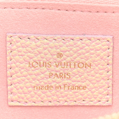 Louis Vuitton Empreinte Monogram Summer Stardust Trio Pouch Pink Water Green Lilas 8 of 10