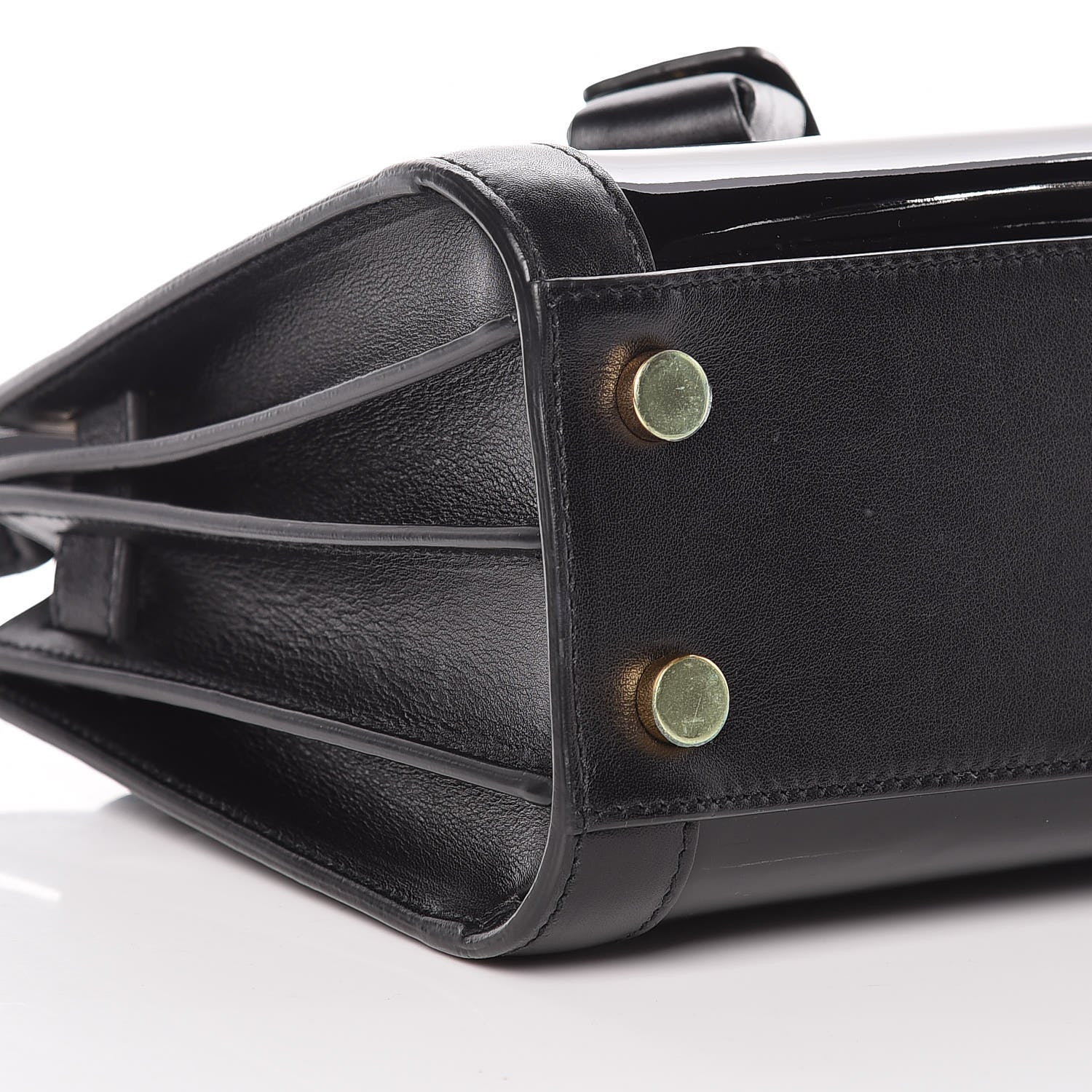Saint Laurent Patent Calfskin Nano Sac de Jour Black 7 of 8