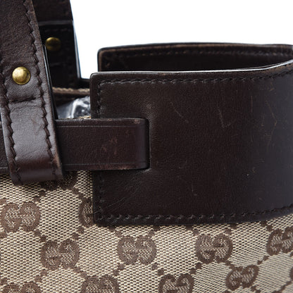 Gucci Monogram Tote Brown 21 of 50