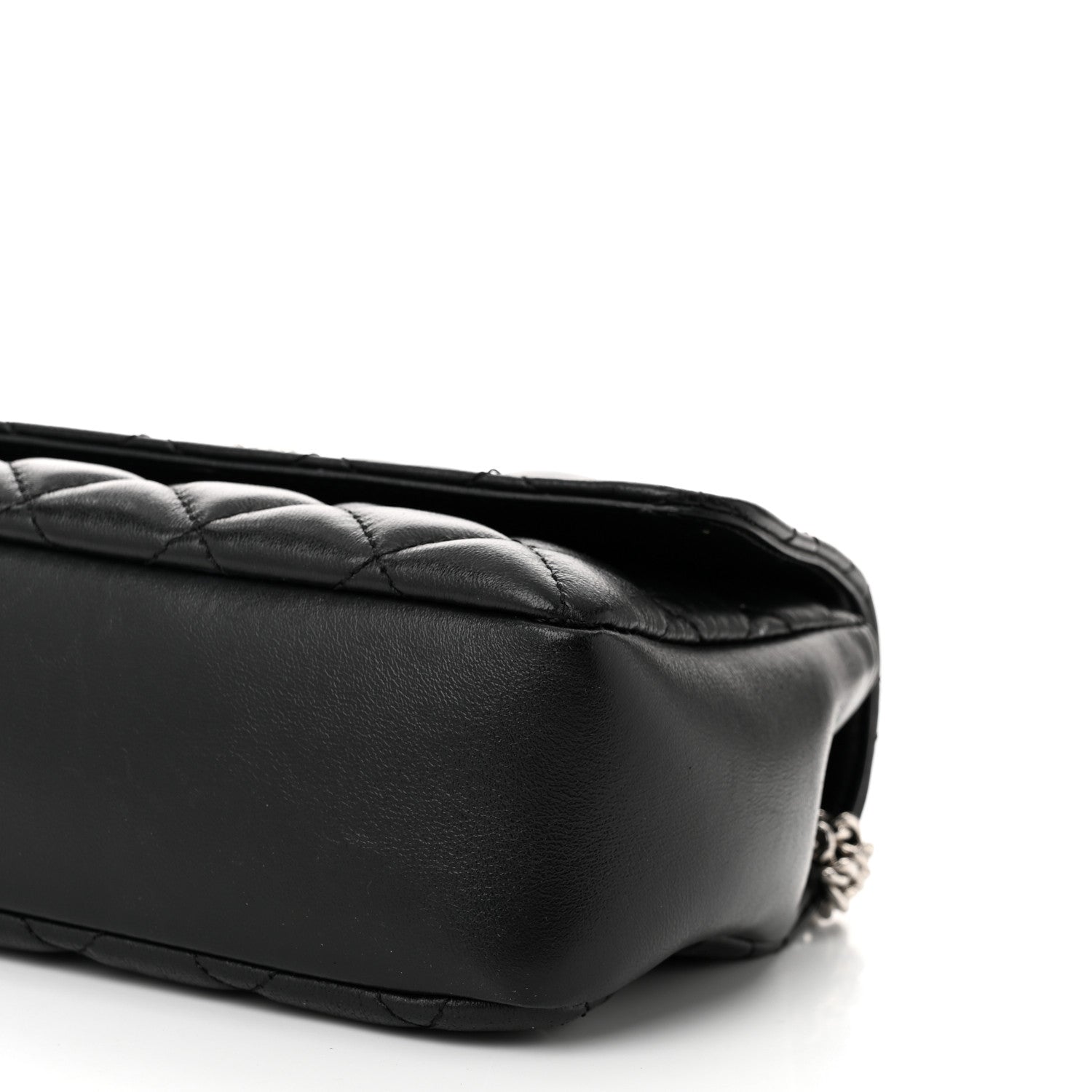 Versace Nappa Quilted Medusa Small Chain Shoulder Bag Black 9 of 9