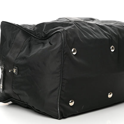 Prada Tessuto Nylon Saffiano Viaggio Carry On Travel Bag Black 8 of 13