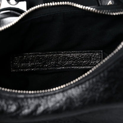 Balenciaga Agneau Arena Le Cagole Shoulder Bag XS Black 8 of 10