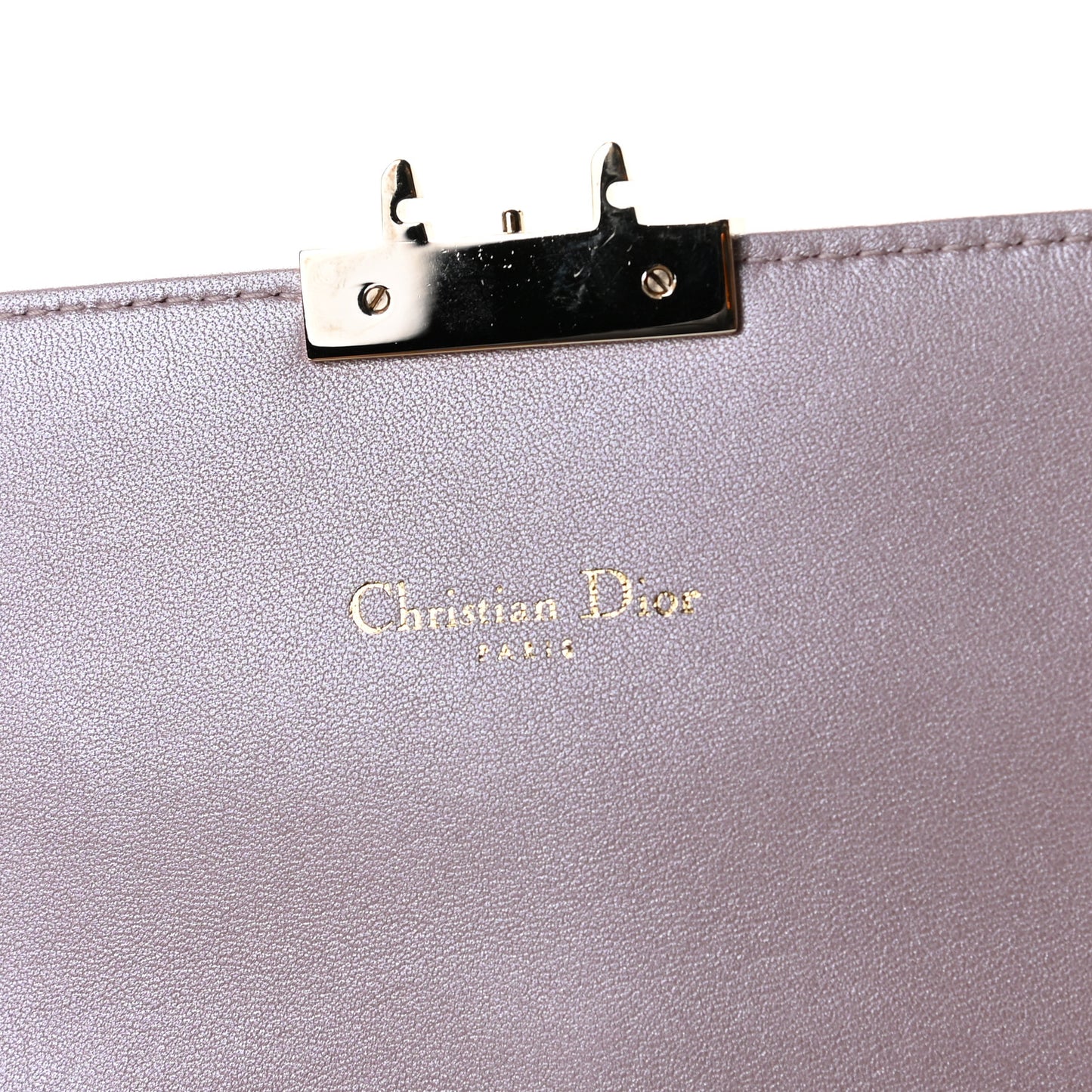 Pearly Lambskin Cannage Miss Dior Promenade Pouch Lotus