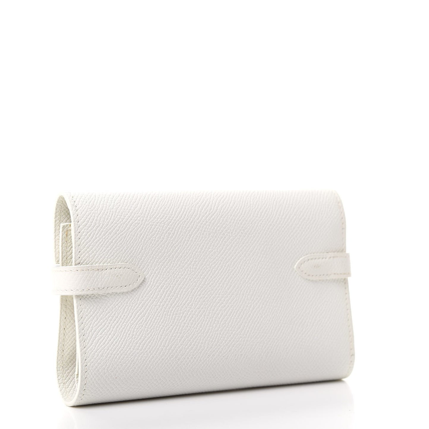 Epsom Medium Kelly Wallet White