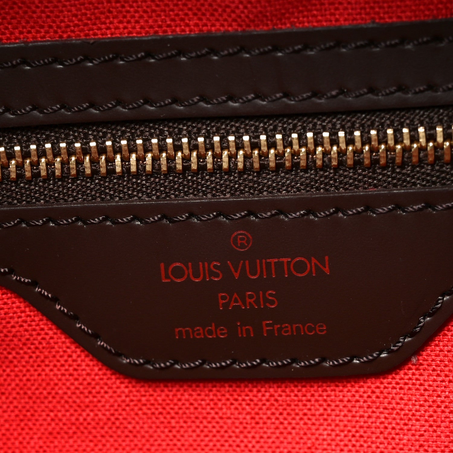 Louis Vuitton Damier Ebene Ribera GM 5 of 8