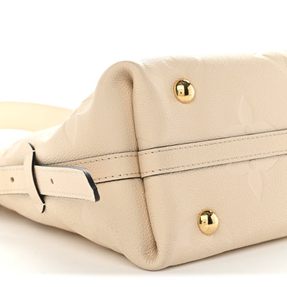 Louis Vuitton Empreinte Carryall PM Cream 9 of 11