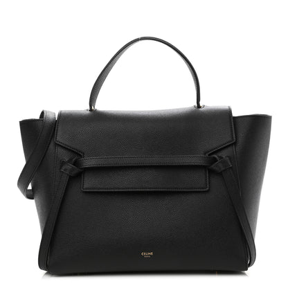 Celine Grained Calfskin Mini Belt Bag Black 1 of 12