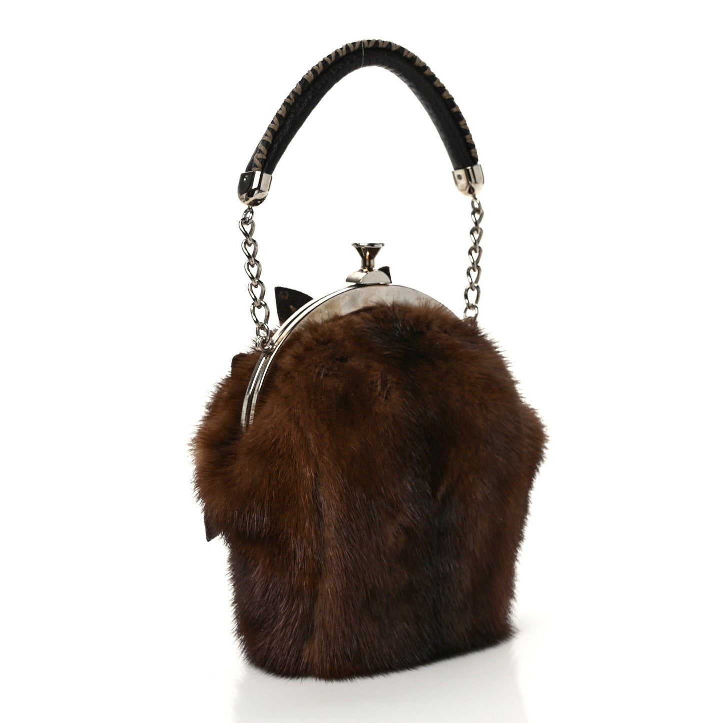 Mink Cuoio Romano Selleria Mini Frame Bag