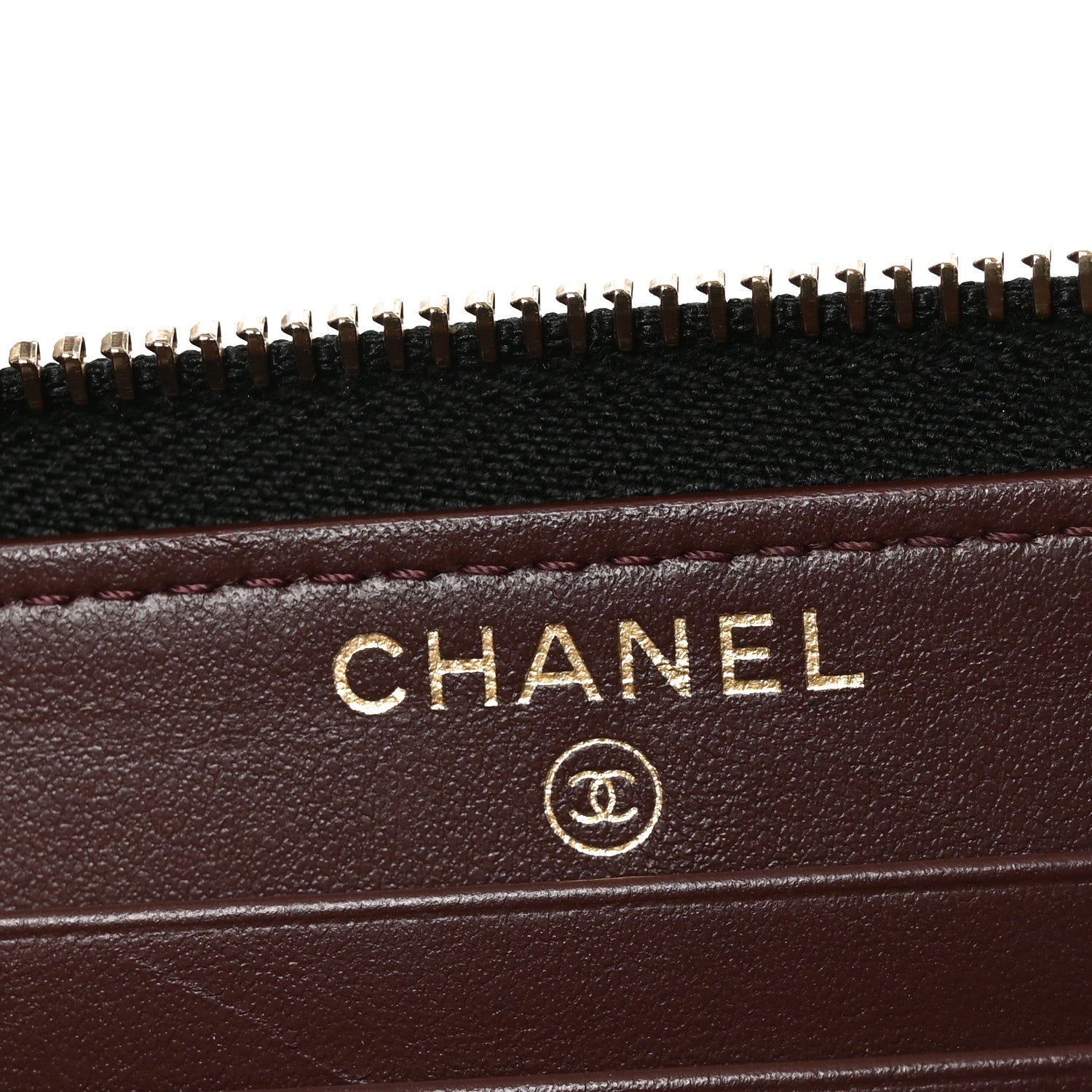 Chanel Caviar Quilted Medium Zip Around Wallet Black 6 of 8