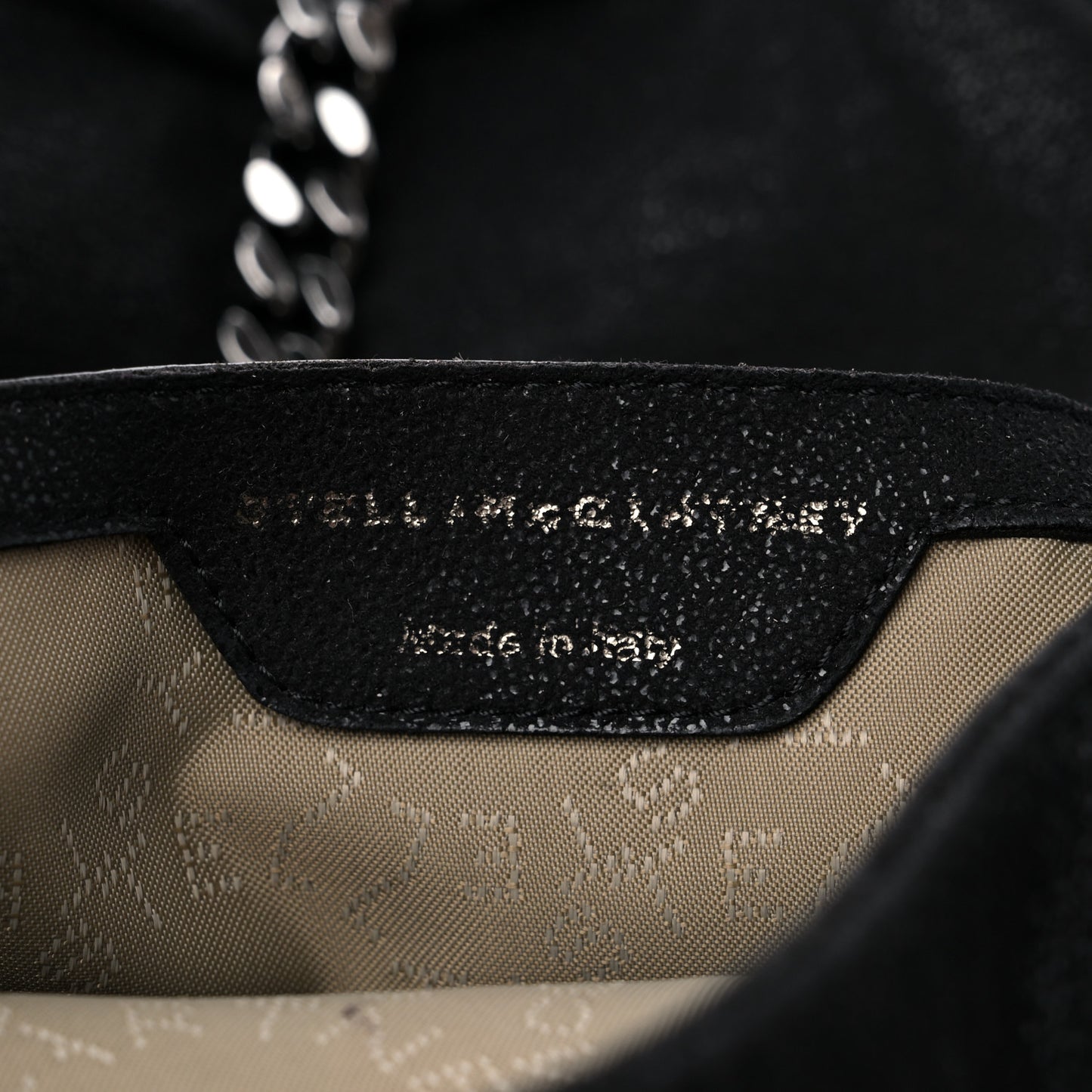 Shaggy Deer Falabella Crossbody Clutch Black