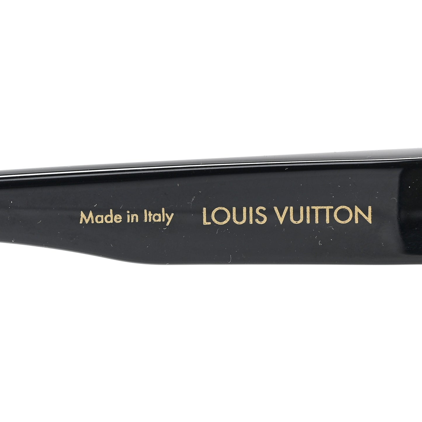 Nylon LV Shadow Square Sunglasses Z1843U Black