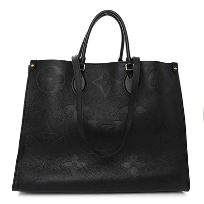 Louis Vuitton Empreinte Monogram Giant Onthego GM Black 1 of 9