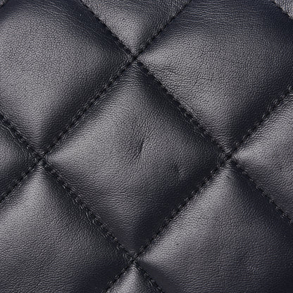 Chanel Lambskin Quilted Easy Carry Flap Navy 10 of 14