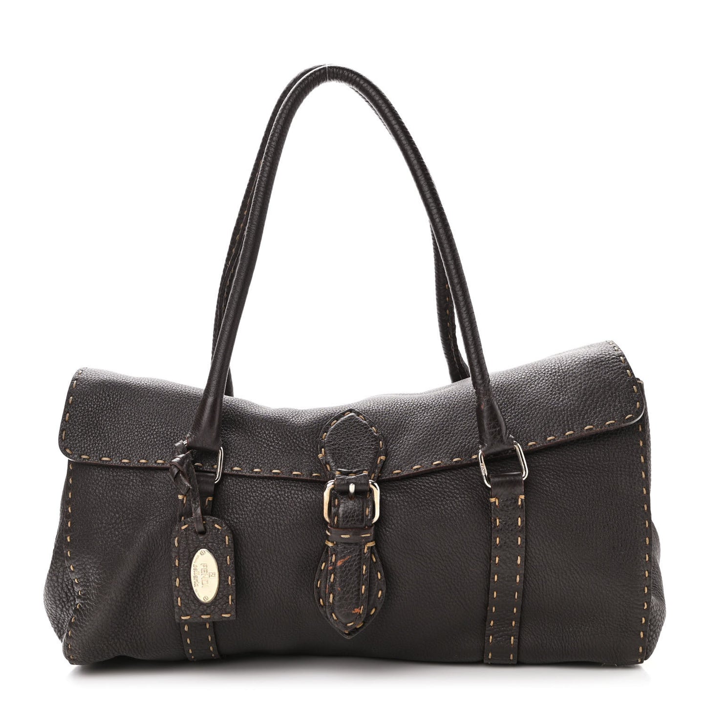 Cuoio Romano Selleria Shoulder Bag Testa di Moro